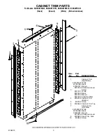 Предварительный просмотр 3 страницы KitchenAid KSSS36FKB01 Parts List