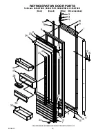 Предварительный просмотр 13 страницы KitchenAid KSSS36FKB01 Parts List