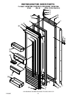 Предварительный просмотр 13 страницы KitchenAid KSSS36FKB02 Parts List