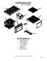 Предварительный просмотр 4 страницы KitchenAid KSSS36FMB02 Parts List