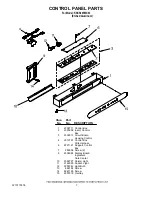 Предварительный просмотр 7 страницы KitchenAid KSSS36FMX03 Parts List