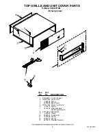 Предварительный просмотр 8 страницы KitchenAid KSSS36FTX02 Parts List