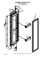 Предварительный просмотр 15 страницы KitchenAid KSSS36FTX02 Parts List