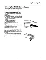 Preview for 9 page of KitchenAid KSSS36M Use & Care Manual