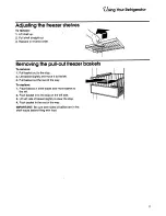 Preview for 11 page of KitchenAid KSSS36M Use & Care Manual