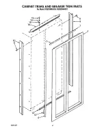 Предварительный просмотр 3 страницы KitchenAid KSSS36MAX00 Parts List