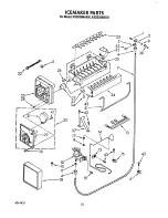 Предварительный просмотр 30 страницы KitchenAid KSSS36MAX00 Parts List