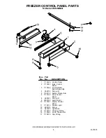 Preview for 8 page of KitchenAid KSSS36MBX00 Parts List