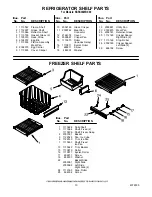 Preview for 10 page of KitchenAid KSSS36MBX00 Parts List