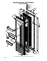 Предварительный просмотр 11 страницы KitchenAid KSSS36MBX01 Parts List