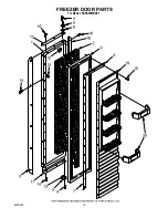 Предварительный просмотр 13 страницы KitchenAid KSSS36MBX01 Parts List