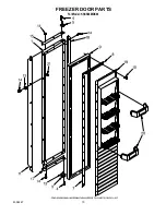 Предварительный просмотр 15 страницы KitchenAid KSSS36MDX04 Parts List