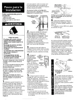 Предварительный просмотр 28 страницы KitchenAid KSSS36MDX05 Installation Instructions Manual