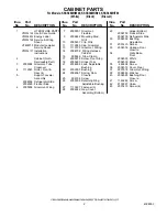 Предварительный просмотр 2 страницы KitchenAid KSSS36MHB00 Parts List