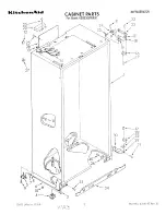 KitchenAid KSSS36MWX00 Parts List preview