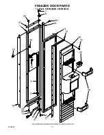 Предварительный просмотр 17 страницы KitchenAid KSSS36QDW04 Parts List