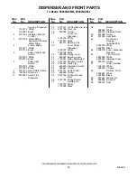 Предварительный просмотр 20 страницы KitchenAid KSSS36QDW04 Parts List