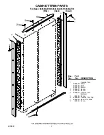 Preview for 3 page of KitchenAid KSSS36QJB00 Parts List