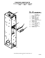 Предварительный просмотр 4 страницы KitchenAid KSSS36QJB00 Parts List