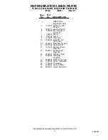 Preview for 6 page of KitchenAid KSSS36QJB00 Parts List