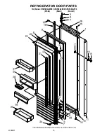 Предварительный просмотр 15 страницы KitchenAid KSSS36QJB00 Parts List