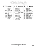 Preview for 16 page of KitchenAid KSSS36QJB00 Parts List