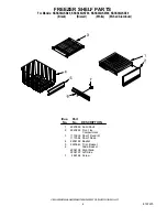 Preview for 4 page of KitchenAid KSSS36QKB00 Parts List