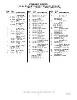 Preview for 2 page of KitchenAid KSSS36QKB01 Parts List