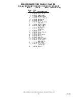 Preview for 10 page of KitchenAid KSSS36QKB01 Parts List