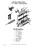 Предварительный просмотр 7 страницы KitchenAid KSSS36QMB03 Parts List