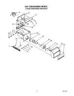 Preview for 12 page of KitchenAid KSSS42DAW00 Parts List