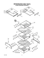 Preview for 18 page of KitchenAid KSSS42DAW00 Parts List