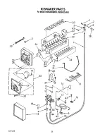 Preview for 35 page of KitchenAid KSSS42DAW00 Parts List