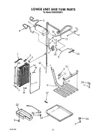 Предварительный просмотр 29 страницы KitchenAid KSSS42DAW01 Parts List