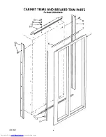 Предварительный просмотр 3 страницы KitchenAid KSSS42DAX01 Parts List