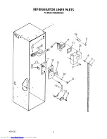 Предварительный просмотр 7 страницы KitchenAid KSSS42DAX01 Parts List