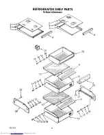 Предварительный просмотр 17 страницы KitchenAid KSSS42DAX01 Parts List