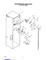 Предварительный просмотр 7 страницы KitchenAid KSSS42DAX03 Parts List