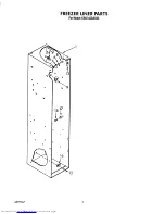 Предварительный просмотр 9 страницы KitchenAid KSSS42DAX03 Parts List