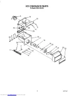 Предварительный просмотр 11 страницы KitchenAid KSSS42DAX03 Parts List