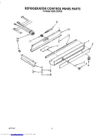 Предварительный просмотр 13 страницы KitchenAid KSSS42DAX03 Parts List