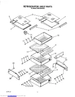 Предварительный просмотр 17 страницы KitchenAid KSSS42DAX03 Parts List