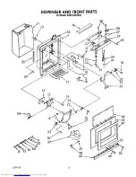 Предварительный просмотр 25 страницы KitchenAid KSSS42DAX03 Parts List