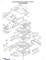 Предварительный просмотр 17 страницы KitchenAid KSSS42DBW00 Parts List