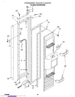 Предварительный просмотр 23 страницы KitchenAid KSSS42DBW00 Parts List