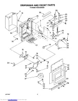 Предварительный просмотр 25 страницы KitchenAid KSSS42DBX00 Parts List