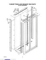 Preview for 4 page of KitchenAid KSSS42DWW00 Parts List