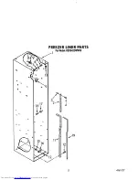 Preview for 6 page of KitchenAid KSSS42DWW00 Parts List