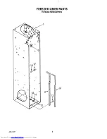 Предварительный просмотр 8 страницы KitchenAid KSSS42DWW02 Parts List