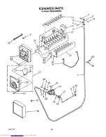 Предварительный просмотр 33 страницы KitchenAid KSSS42DWW02 Parts List